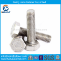 Stock DIN933 304/A2-70/A4-70 Stainless Steel Hex Bolt